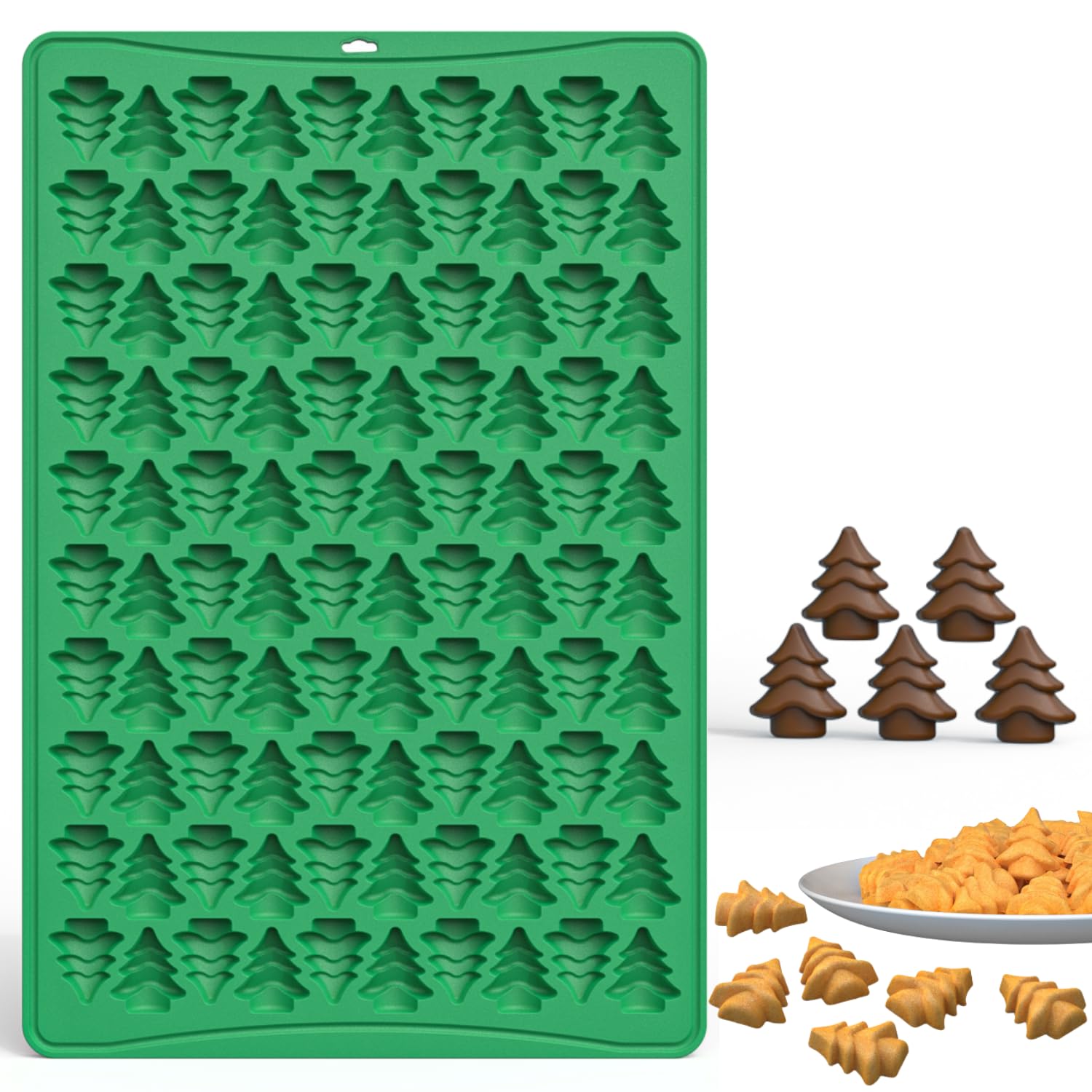 Gummy Candy - FAIS DU Mini-kerstboomvormen - Siliconen mal