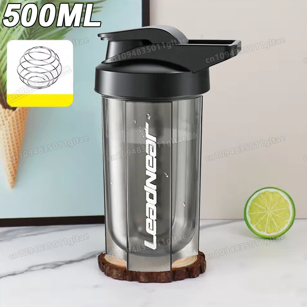 Protein Bar - 500ML Draagbare Eiwitpoeder Shaker Fles Lekvrije
