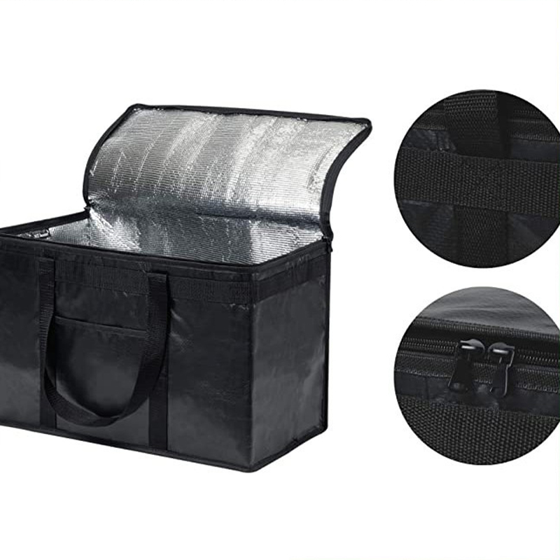 Grote geïsoleerde bezorgtas, a - Food Snacks Delivery recensie en prijs