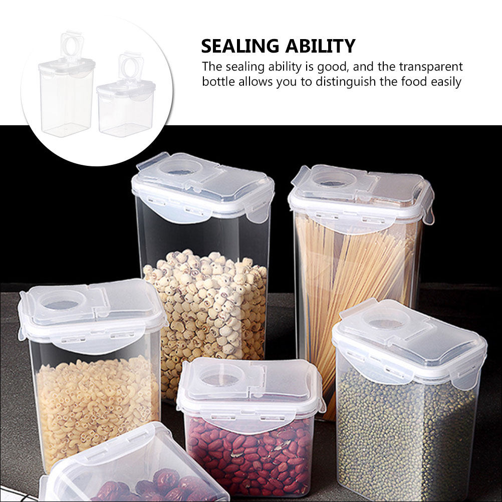 Set van 2 opbergpotten, plasti - Dried Fruit recensie en prijs